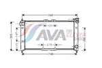 Chłodnica wody AVA CLEVER CHOICE MZ2072