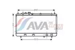 Chłodnica wody AVA CLEVER CHOICE MZ2176