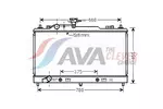 Chłodnica wody AVA CLEVER CHOICE MZ2223