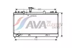 Chłodnica wody AVA CLEVER CHOICE MZ2224