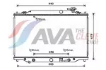 Chłodnica wody AVA CLEVER CHOICE MZ2274