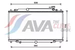 Chłodnica wody AVA CLEVER CHOICE MZ2280