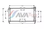 Chłodnica wody AVA CLEVER CHOICE MZA2037