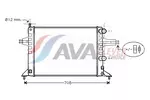 Chłodnica wody AVA CLEVER CHOICE OL2257