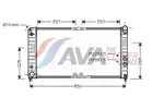 Chłodnica wody AVA CLEVER CHOICE OL2286