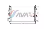 Chłodnica wody AVA CLEVER CHOICE OL2468