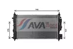 Chłodnica wody AVA CLEVER CHOICE OL2701
