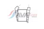 Chłodnica powietrza doładowującego - intercooler AVA CLEVER CHOICE OL4204