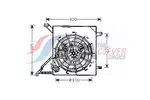 Wentylator chłodnicy silnika AVA CLEVER CHOICE OL7534