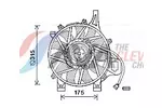 Wentylator chłodnicy silnika AVA CLEVER CHOICE OL7536