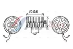 Silnik elektryczny, dmuchawa wewnętrzna AVA CLEVER CHOICE OL8632