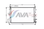 Chłodnica wody AVA CLEVER CHOICE OLA2396