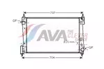 Chłodnica wody AVA CLEVER CHOICE OLA2423