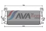 Chłodnica powietrza doładowującego - intercooler AVA CLEVER CHOICE OLA4549
