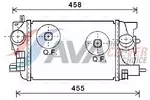 Chłodnica powietrza doładowującego - intercooler AVA CLEVER CHOICE OLA4593