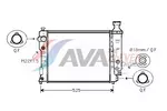 Chłodnica wody AVA CLEVER CHOICE PE2124