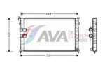 Chłodnica wody AVA CLEVER CHOICE PEA2176