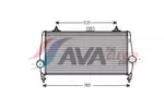 Chłodnica powietrza doładowującego - intercooler AVA CLEVER CHOICE PEA4338