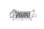 Chłodnica powietrza doładowującego - intercooler AVA CLEVER CHOICE PEA4347
