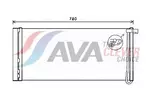 Chłodnica klimatyzacji - skraplacz AVA CLEVER CHOICE PR5083D