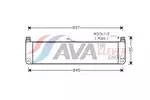 Chłodnica oleju silnikowego AVA CLEVER CHOICE RE3027