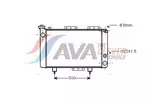 Chłodnica wody AVA CLEVER CHOICE RT2001