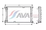 Chłodnica wody AVA CLEVER CHOICE RT2313