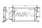 Chłodnica wody AVA CLEVER CHOICE RT2410