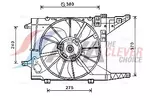 Wentylator chłodnicy silnika AVA CLEVER CHOICE RT7550