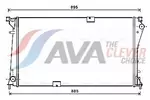 Chłodnica wody AVA CLEVER CHOICE RTA2490