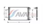 Chłodnica wody AVA CLEVER CHOICE MT2121
