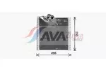 Parownik klimatyzacji AVA CLEVER CHOICE RTV668