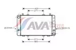 Chłodnica wody AVA CLEVER CHOICE SA2009