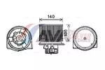 Silnik elektryczny, dmuchawa wewnętrzna AVA CLEVER CHOICE SB8078