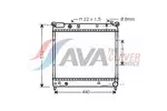 Chłodnica wody AVA CLEVER CHOICE OL2037