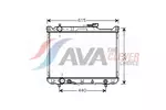 Chłodnica wody AVA CLEVER CHOICE SZ2073