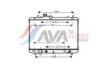 Chłodnica wody AVA CLEVER CHOICE OL2072