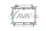 Chłodnica wody AVA CLEVER CHOICE SZ2103