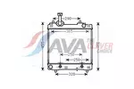 Chłodnica wody AVA CLEVER CHOICE OL2087