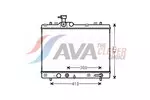 Chłodnica wody AVA CLEVER CHOICE OL2092