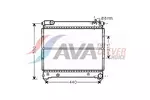 Chłodnica wody AVA CLEVER CHOICE SZA2074