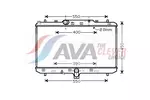 Chłodnica wody AVA CLEVER CHOICE SZA2086
