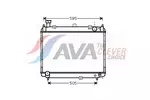 Chłodnica wody AVA CLEVER CHOICE TO2233