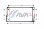 Chłodnica wody AVA CLEVER CHOICE TO2295
