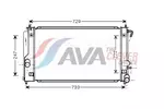 Chłodnica wody AVA CLEVER CHOICE TO2296