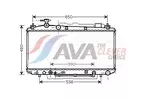 Chłodnica wody AVA CLEVER CHOICE TO2300