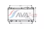 Chłodnica wody AVA CLEVER CHOICE TO2342