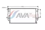 Chłodnica wody AVA CLEVER CHOICE TO2401