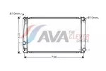 Chłodnica wody AVA CLEVER CHOICE SU2056