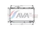 Chłodnica wody AVA CLEVER CHOICE TO2461